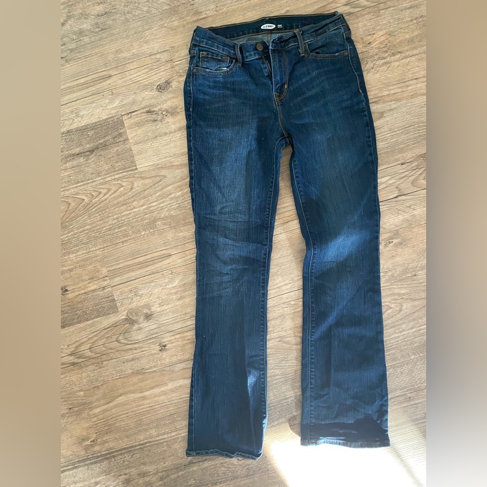 Curvy bootcut jeans